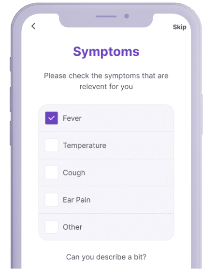 symptoms