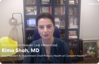 Rima Shah MD, Vice President and Department Chief of Primary Care at Corewell Health