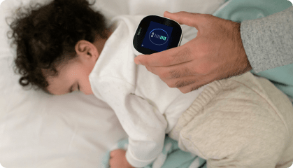 Baby using Home Smart Clinic