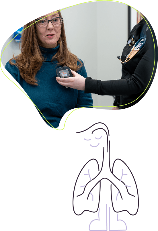 baptist case study lungs with tyto illustration