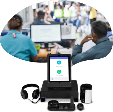 baptist-health-case-study--tyto device in clinic illustration mobile