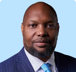 Dr. Craig Glover blue background